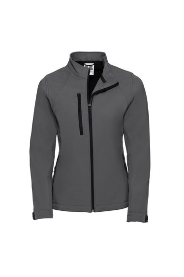 Russell Womens/Ladies Soft Shell Jacket - Titanium