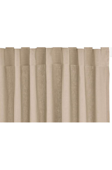 Scenario Cotton Tab Top Single Curtain