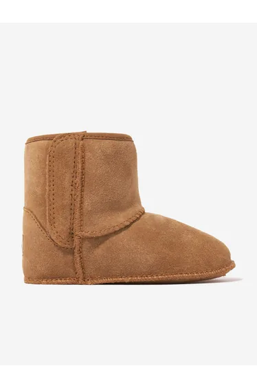 Baby Classic Booties in Brown