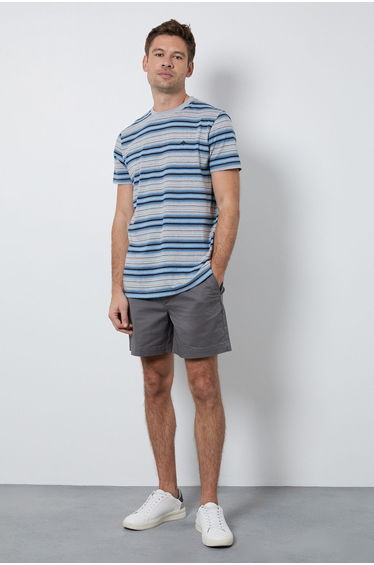 Blue Heritage Stripe T-Shirt