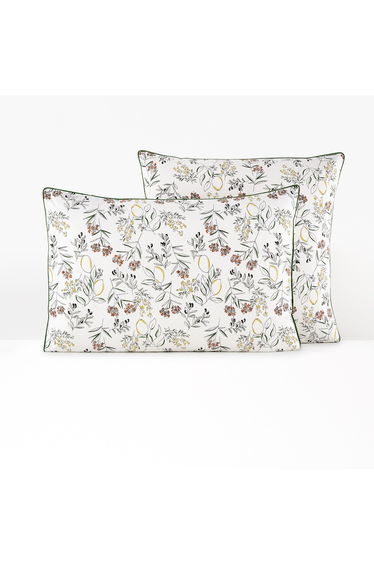 Rosalina Mediterranean 100% Cotton Percale 200 Thread Count Pillowcase
