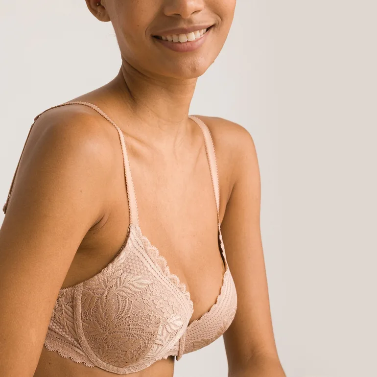 Recycled Lace Padded Bra - 2