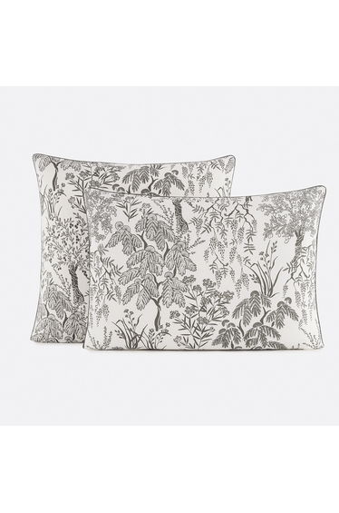 Roxane Pillowcase in Washed Cotton Percale