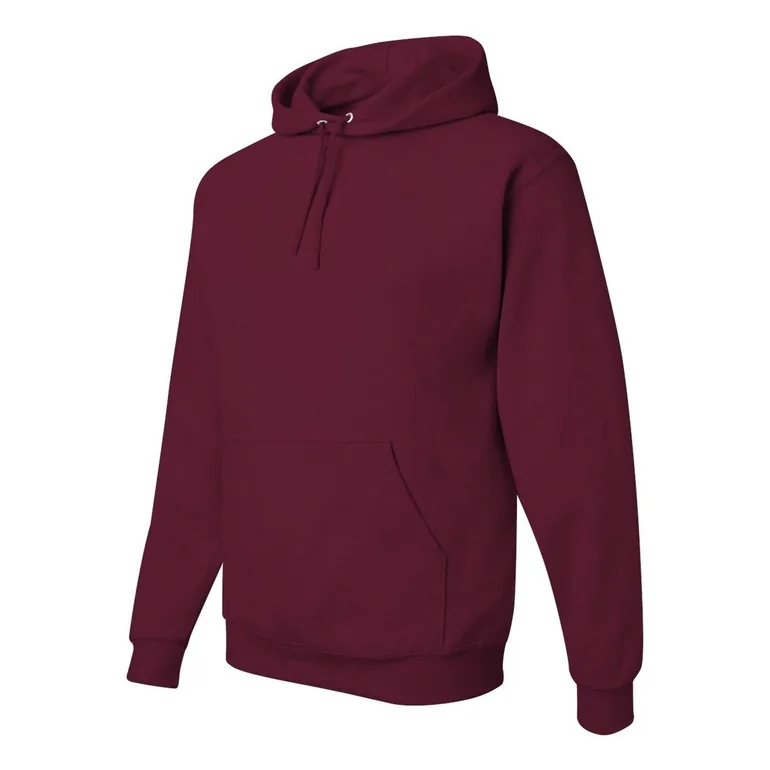 Jerzees Unisex Adult Nublend Hoodie - Maroon - 2