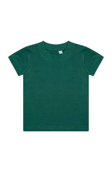 Larkwood Baby Plain T-Shirt - Bottle Green