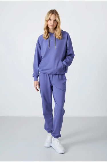 TOMMY Oversized Hooded Sweatshirt And Pants Set