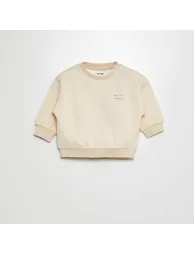 Plain sweatshirt BEIGE