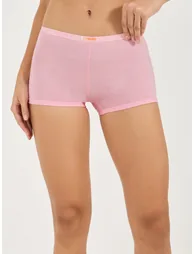 Pack of 5 - Cotton Solid Deep Boyshorts - 1