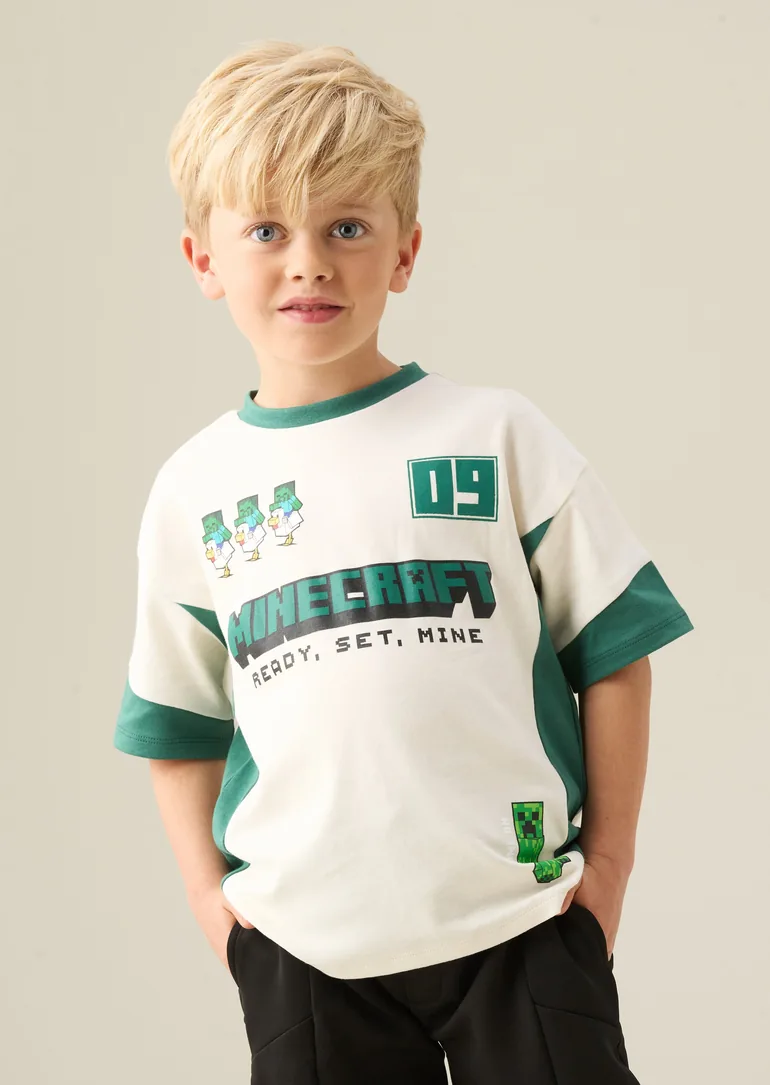 Minecraft Football Tee - 3