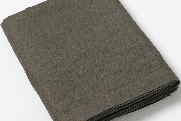 ELINA Washed Linen Flat Sheet