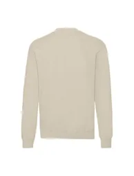 Fruit of the Loom Mens Classic 80/20 Set-in Sweatshirt - Natural - 1