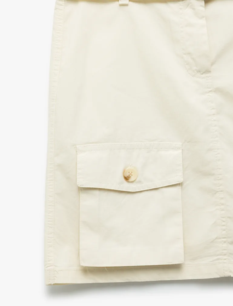 Gabardine Skirt - 3