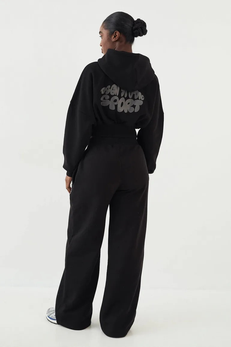 DSGN Studio Sport Bubble Straight Leg Jogger - black - 2