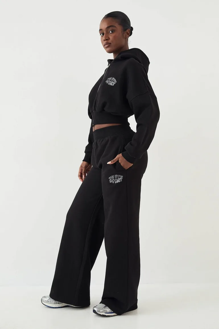 DSGN Studio Sport Bubble Straight Leg Jogger - black - 1