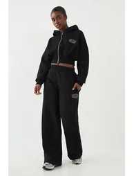 DSGN Studio Sport Bubble Straight Leg Jogger - black