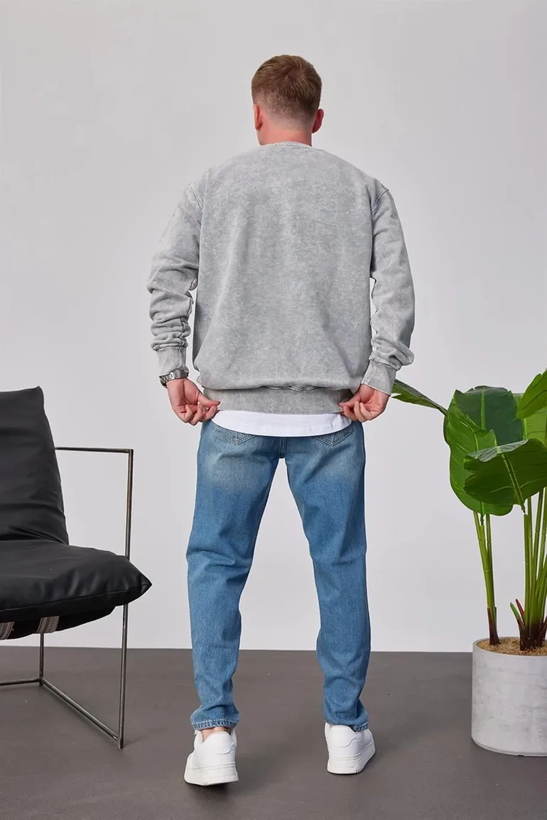 NOMARC Regular Fit Crew Neck Sweatshirt - 2