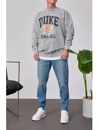 NOMARC Regular Fit Crew Neck Sweatshirt - 3