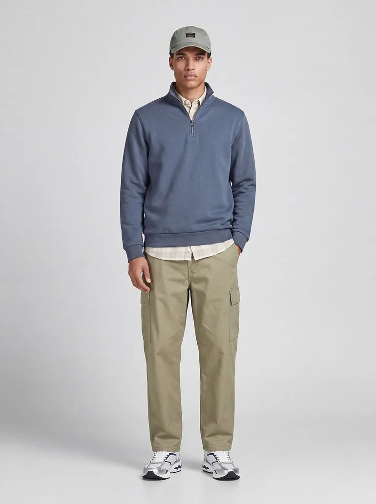 Half Zip Sweatshirt