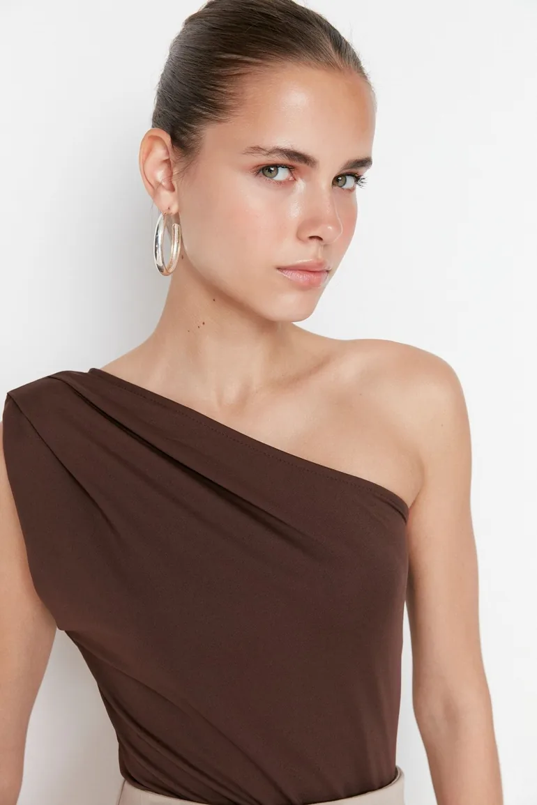 Bodysuit - Brown - Slim fit - 1
