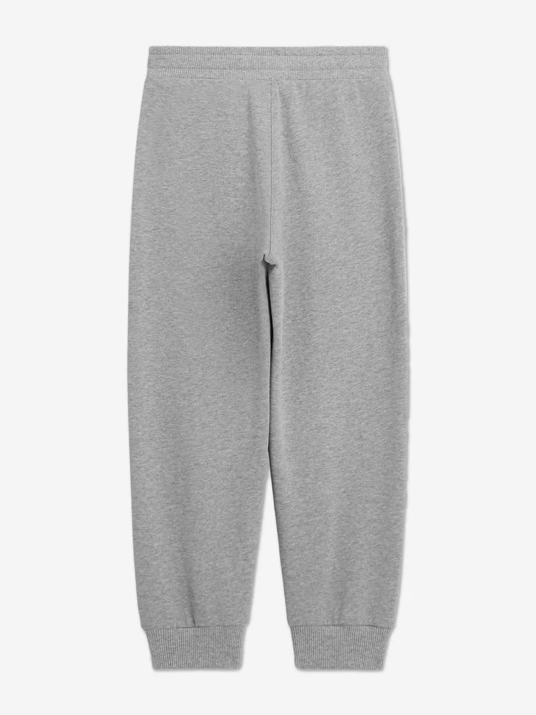 Girls Embroidered Logo Joggers in Grey - 1
