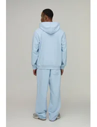 Heavyweight Straight Leg Joggers - light blue - 1
