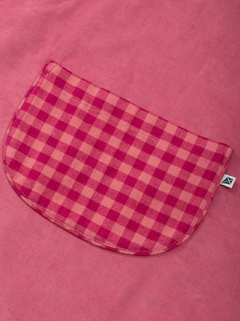 Damson Check Reversible Apron - 3