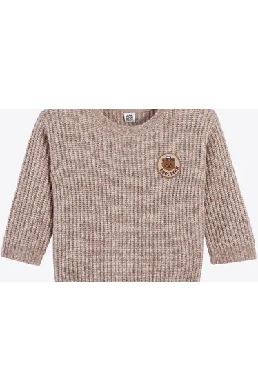 Chunky Knit Jumper/Sweater with Crew Neck