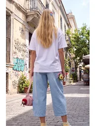 Ecru Girls' Printed T-Shirt - 9