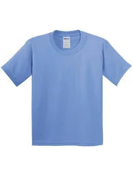 Gildan Childrens Unisex Heavy Cotton T-Shirt (Pack Of 2) - Carolina Blue