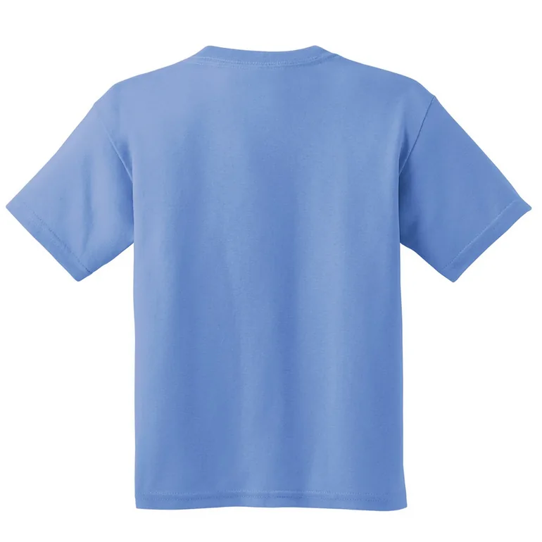 Gildan Childrens Unisex Heavy Cotton T-Shirt (Pack Of 2) - Carolina Blue - 1