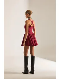 Stella Strappy Mini Dress - 1