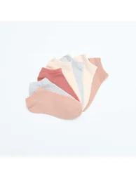 Pack of 7 invisible socks PINK - 2