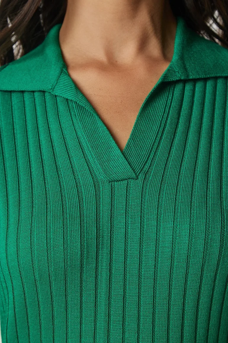 Sweater - Green - Regular fit - 4
