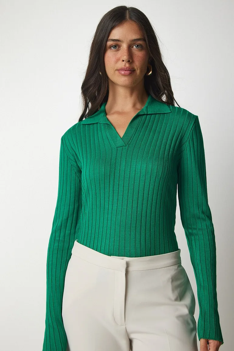 Sweater - Green - Regular fit