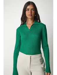 Sweater - Green - Regular fit