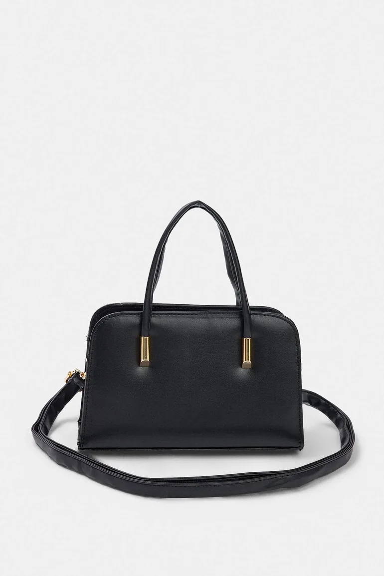 حقيبة كتف نسائي - أسود - 2