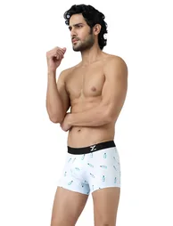 Men Surf Super Combed Cotton Antibacterial Trunks