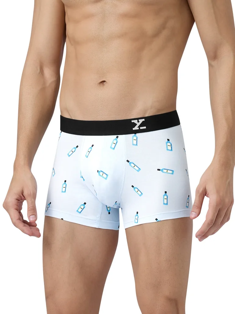 Men Surf Super Combed Cotton Antibacterial Trunks - 4