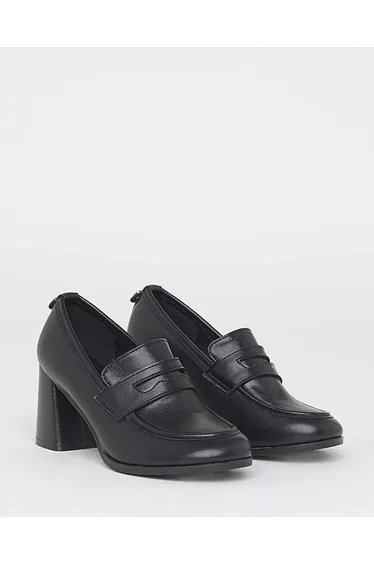 Vintage Loafer Platform Heel Extra Wide