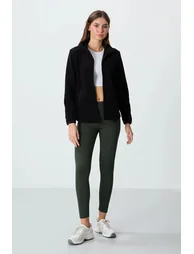 TOMMY Women's Plush Zip-Front Sweatshirt - 1