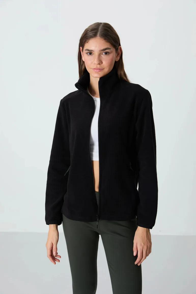TOMMY Women's Plush Zip-Front Sweatshirt