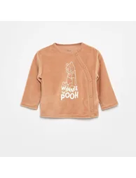 'Mickey Mouse' Velvet 2-Piece Pajama Set BROWN - 2