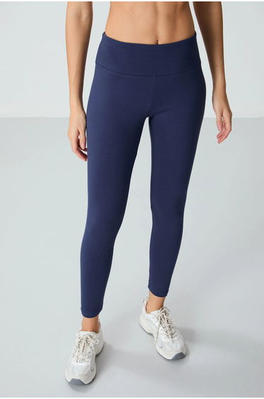 TOMMY High-Waist Cotton Blend Leggings product thumbnail 4