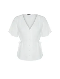 Plus Size Blouse - Ecru - Regular fit - 4