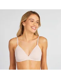 Non-padded triangle bra PURPLE
