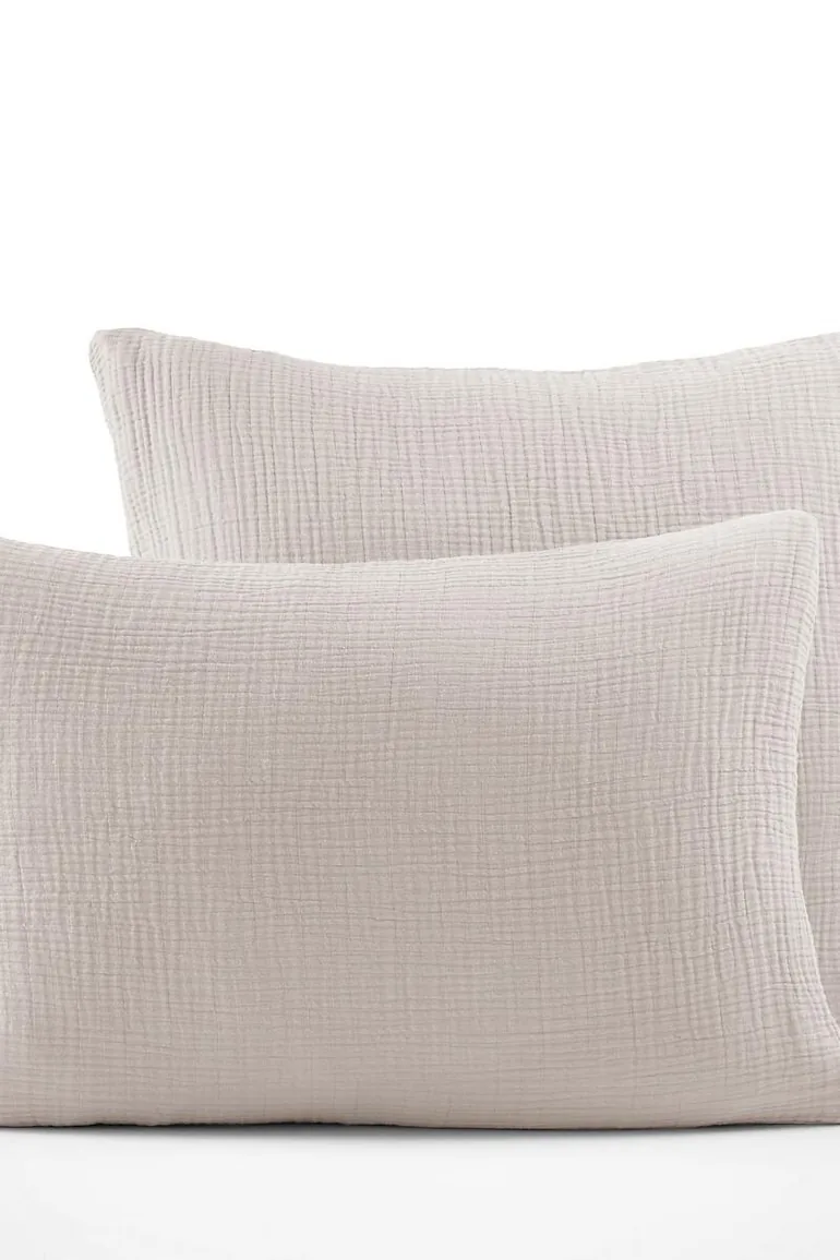 Yafa 100% Organic Cotton Muslin 200 Thread Count Pillowcase