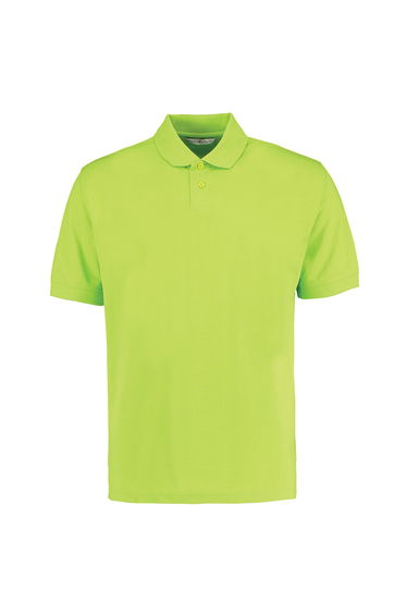 Kustom Kit Mens Regular Fit Workforce Pique Polo Shirt - Lime Green