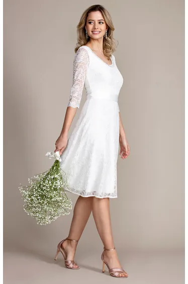 Arabella Wedding Dress Short Ivory