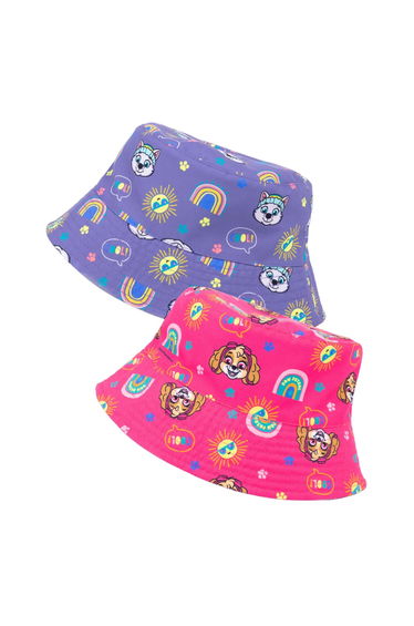 Paw Patrol Girls Reversible Bucket Hat - Pink/Purple