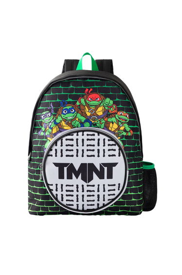 Teenage Mutant Ninja Turtles Childrens/Kids Front Pocket Backpack - Black